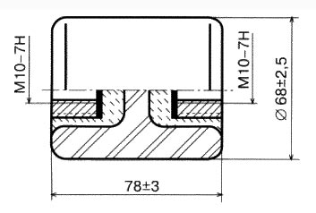 Изолятор 701-I, 701-II, 701.1-I, 701.1-II