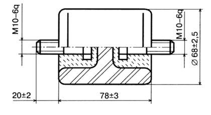 Изолятор 701-I, 701-II, 701.1-I, 701.1-II