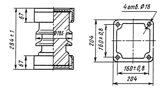 Изолятор ИОС-10-2000 М УХЛ1