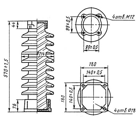 Изолятор ИОС-35-500-01 УХЛ1
