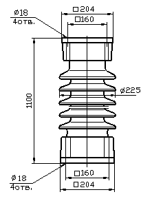 Изолятор ИОС-110-600 УХЛ1