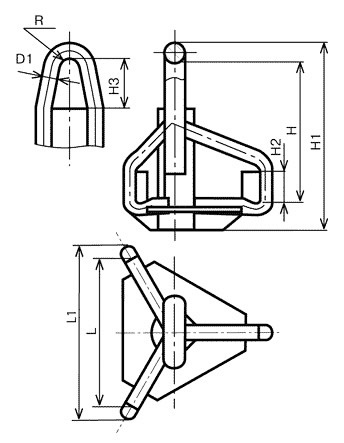 Коромысло 3КУ-135-1