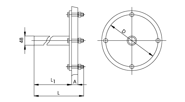 Узел крепления экранов УКЭ-11