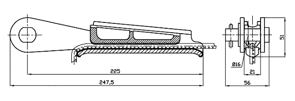 Зажим НК-1-1