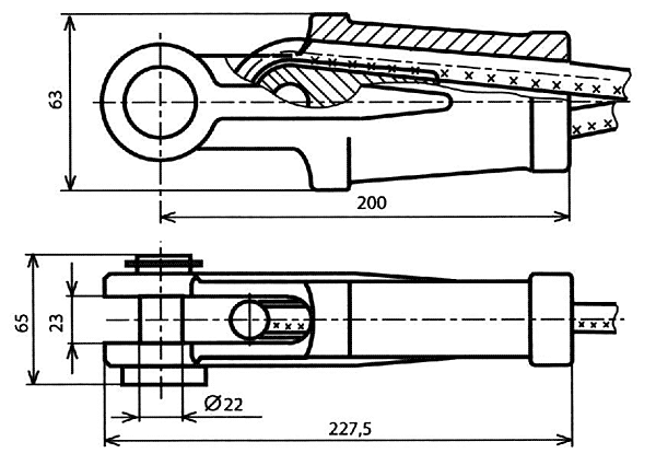 Зажим НКК-2-1