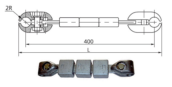 Распорка РУ-2-400