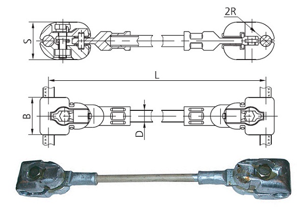 Распорка РГИФ-2-500