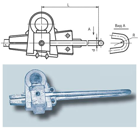 Зажим МК-6 кл.1